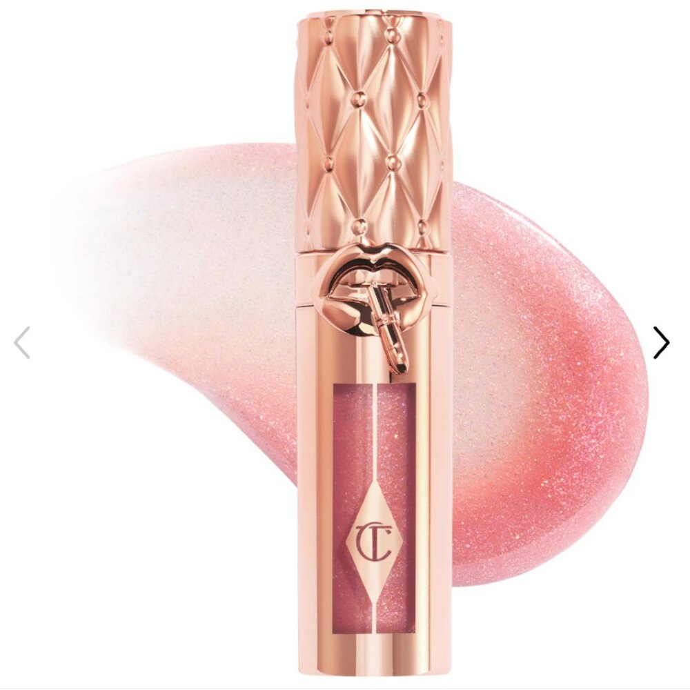 CHARLOTTE TILBURY | Big Lip Plumpgasm Plumping Lip Gloss | Strawberry Chocolate - Picture 1 of 4